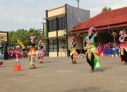 Riuhnya Lomba Senam Maumere Bhayangkari Polres Jepara