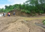 Lima Titik Jebolan Sungai Tuntang Ditambal