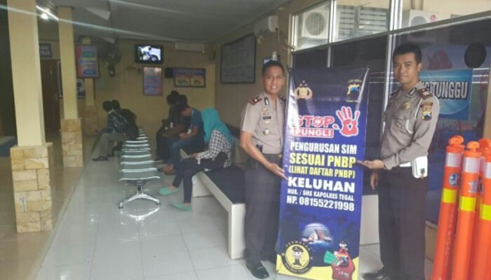 Ini Tarif Pelayanan di Polres Tegal, Laporkan Jika Ditarik Lebih!