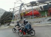 Truck Tangki Pertamina Meledak Satu Orang Tewas