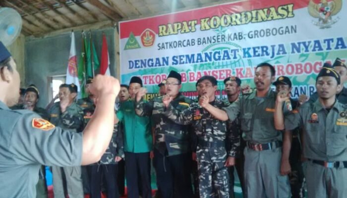 1.700 Banser dan Anshor Grobogan Siap Jika Diminta Amankan Jakarta