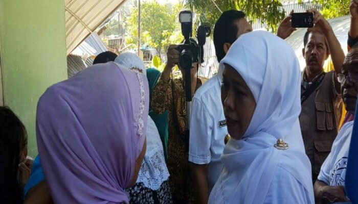 Mensos Tinjau Posko Induk Kemensos di Pidie Jaya