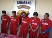 Dalam Empat Hari Satresnarkoba Polrestabes Semarang Bekuk Lima Pengedar Sabu