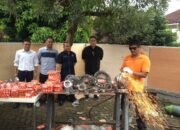 350 Laker Palsu Dimusnahkan