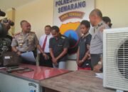 Curi AC di 23 Lokasi, Dua Orang Ini Dibekuk Resmob Polrestabes Semarang