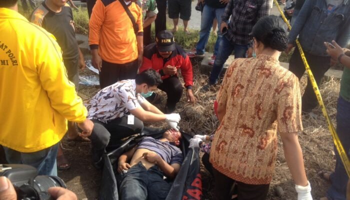 Diduga Mabuk Seorang Pemuda Tewas Tersambar Kereta