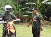Naik Trail, Dandim Pekalongan Tinjau Lokasi TMMD