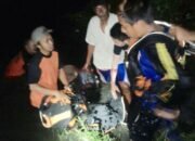 Pemotor Yang Jatuh di Sungai Majapahit  Ditemukan Tewas di Tlogosari Selatan