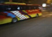 Membandel Polisi Akan Tilang Bus Masuk Jalur Kota