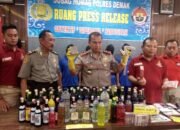 142 preman dan 2.871 botol miras diamankan Polres Demak