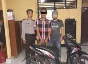Gondol Motor Emak-emak Lelaki Ini Diringkus Polisi