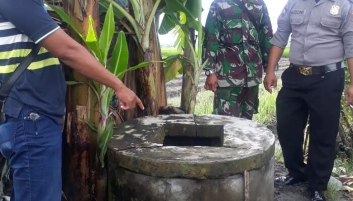 Petani Tewas Bersandar di Sumur