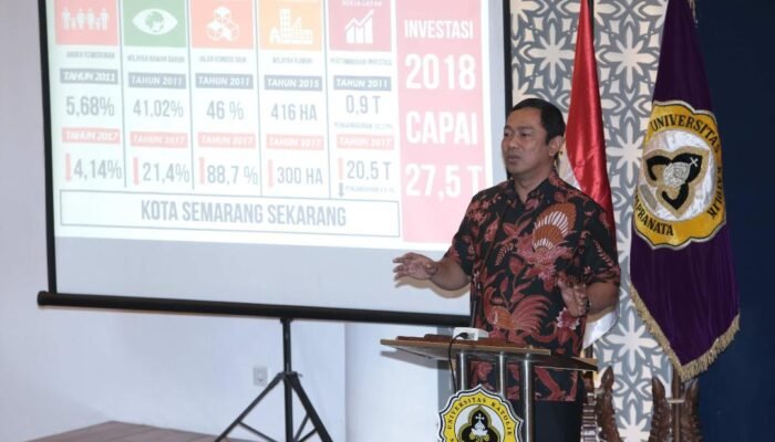 Diundang Mahasiswa Fakultas Teknik, Begini Pesan Walikota Semarang Soal Membangun Kota