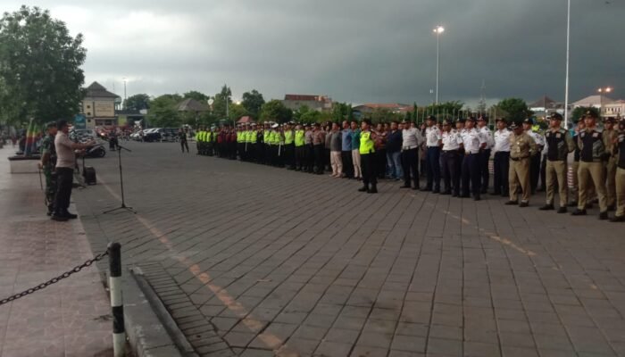 Ribuan Personel Gabungan Siap Amankan Perayaan Tahun Baru di Kota Wali