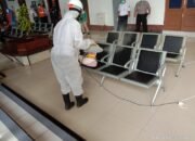 Cegah Virus Corona, Daop 4 Semarang Lakukan Penyemprotan Disinfektan  