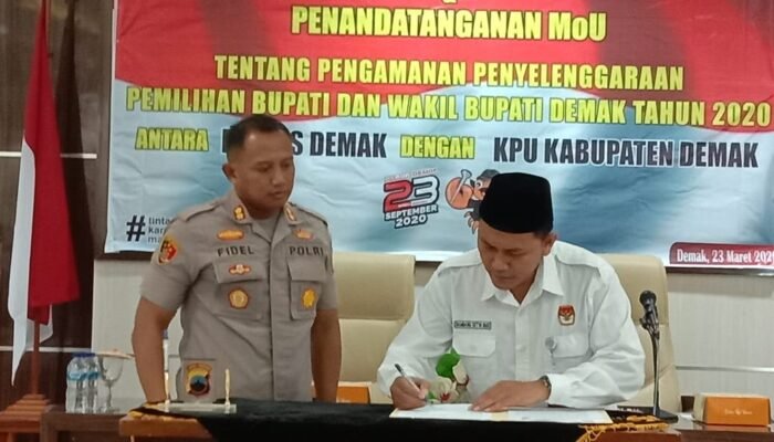 Antisipasi Wabah Corona, KPU Demak Tunda Tahapan Pilkada Demak