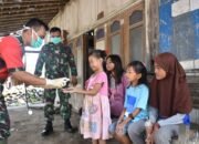 Ajari Anak Hidup Bersih, Satgas TMMD Kodim BS Edukasi Sanitasi