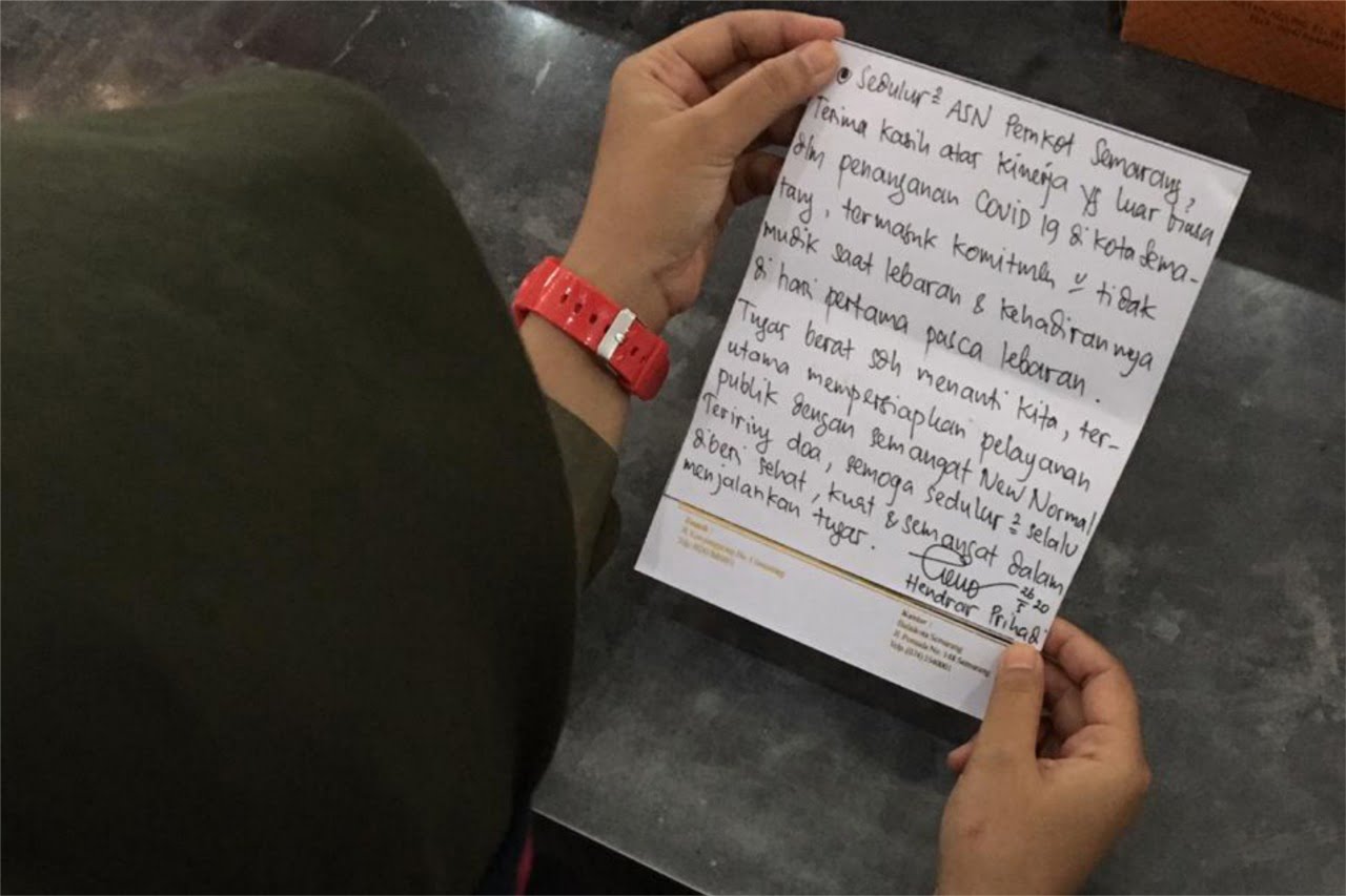 Hendrar Prihadi Tulis Surat Kepada ASN Pemkot Semarang