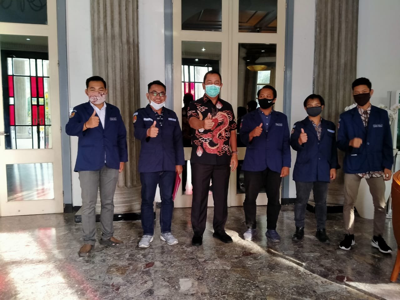Pemkot Semarang menyambut positif usulan Karang Taruna Kota Semarang untuk mengembalikan nama lapangan simpang lima menjadi Lapangan Pancasila.