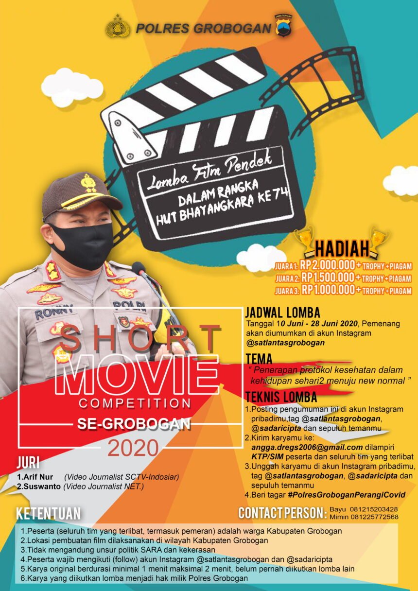 Apa Inspirasimu di Film Pendek di Hari Ulang Tahun Polri