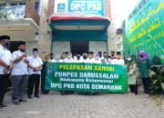 PKB Semarang Fasilitasi Para Santri Kembali ke Pesantren