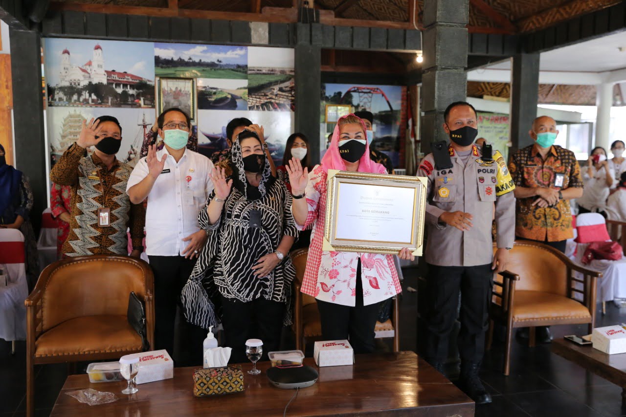 Berkat SIMEP, Pemkot Semarang Raih Penghargaan KPAI 2020