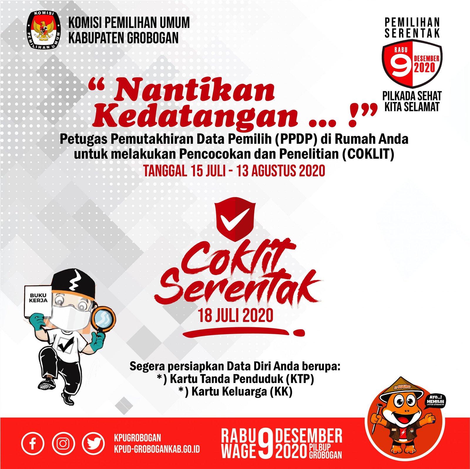 Petugas PPDP Akan Mendatangi Rumah Anda Untuk Coklit