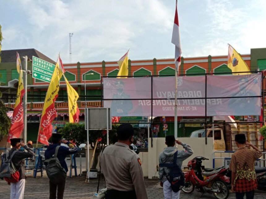 Tidak pakai masker di Mranggen, ini sanksinya