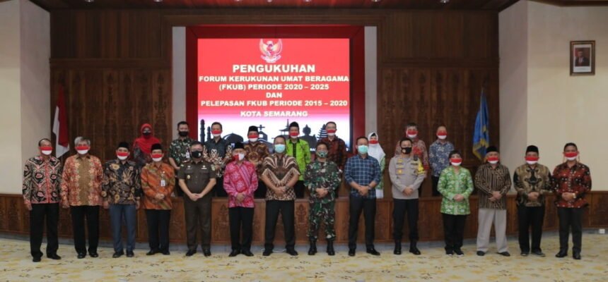 kerukunan umat beragama menjadi landasan pembangunan kota
