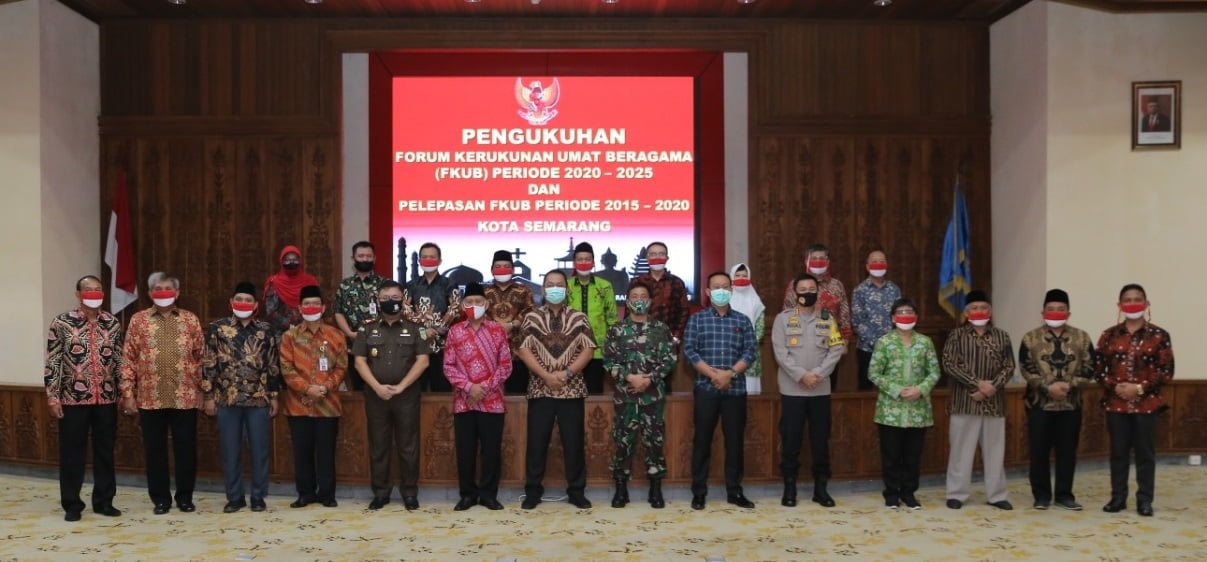 kerukunan umat beragama menjadi landasan pembangunan kota
