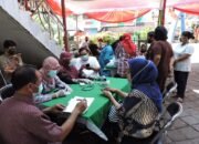 Peduli Ditengah Pandemi, KNPI Bagikan Sembako dan Gelar Pengobatan Gratis di Kampung Pelangi