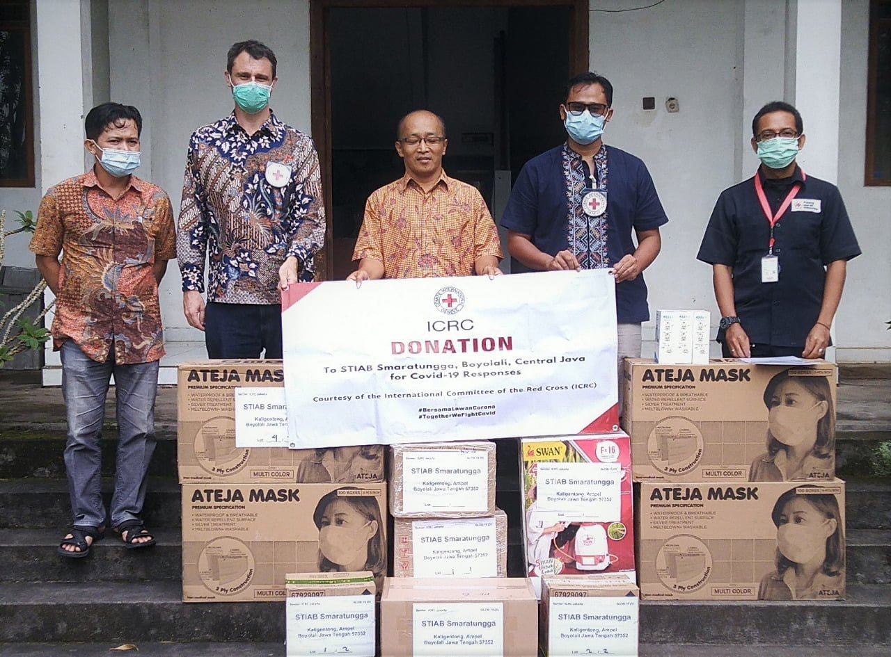 Kontribusi Palang Merah Internasional Untuk Covid di Jateng