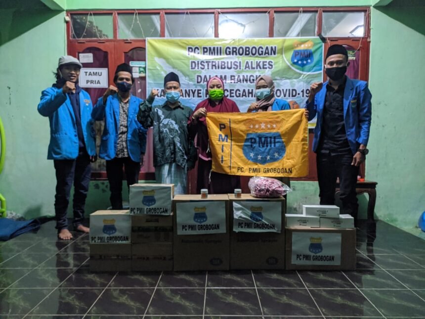 Agar Tak Menjadi Kalster Baru, PMII Bantu Obat dan Alkes Untuk Ponpes