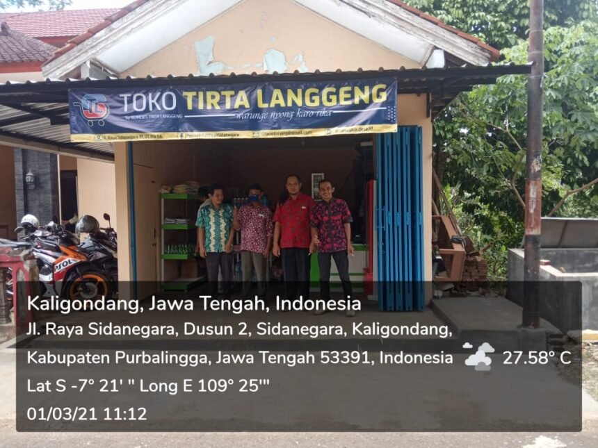 BUMDes Tirta Langgeng Dilaunching, Bangun Kepercayaan Masyarakat dengan Mengelola Warung