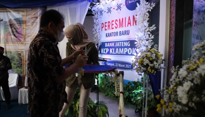 Bank Jateng KCP Klampok Tempati Gedung Baru