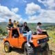 Nge-jeep Asyik di Obyek Wisata Tampomas Desa Wisata Gentansari Banjarnegara