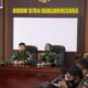 Dandim 0704/Banjarnegara Letkol Inf Sujeidi Faisal,S.T., M.Han beserta perwira staf menerima kunjungan Tim Pengawasan dan Pemeriksaan