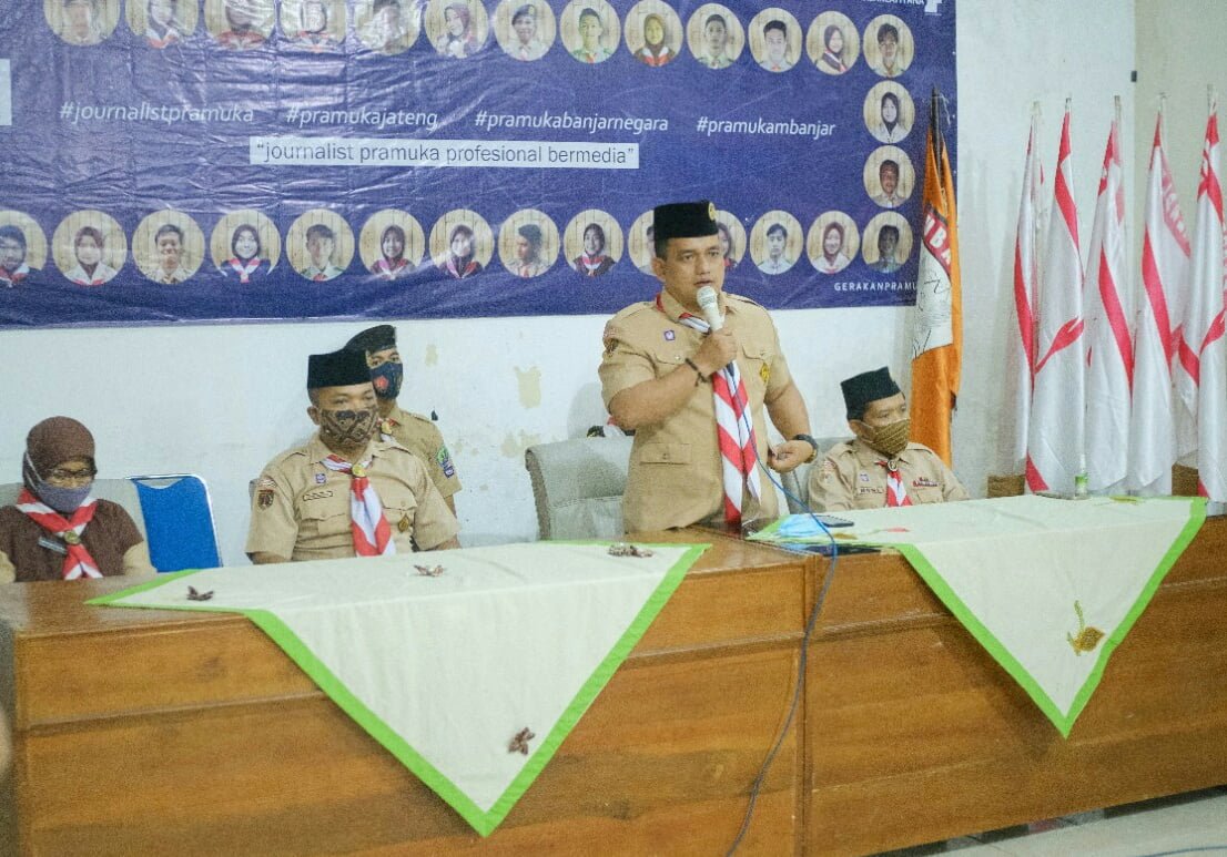 Pramuka Cetak Jurnalis Handal yang Berkarakter Dasa Darmais