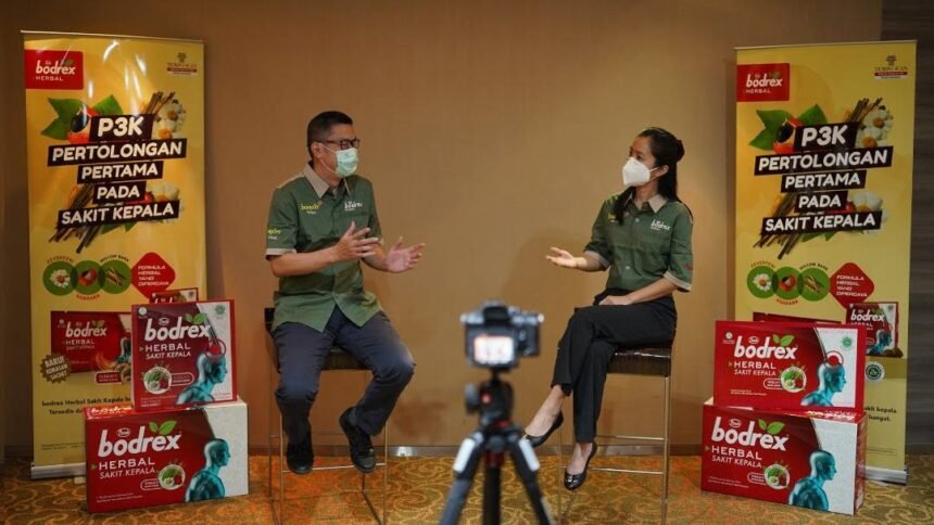 Bodrex Luncurkan Obat Herbal Hilangkan Sakit Kepala