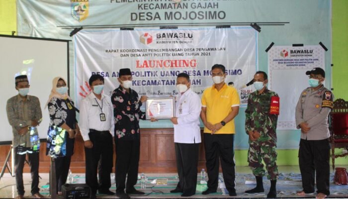 Sambut Hari Jadi, Bawaslu Demak Canangkan Desa Anti Politik Uang
