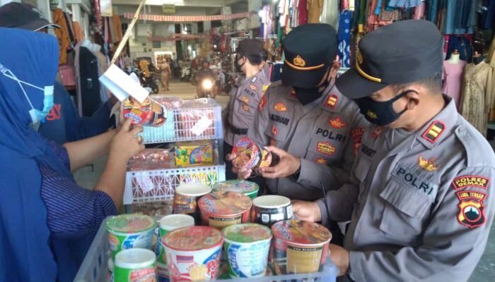 Bulan Ramadhan dan Jelang Lebaran, Polsek Mranggen Sidak di Pasar