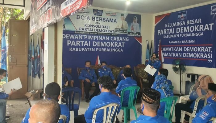 Tolak KLB, Demokrat Purbalingga Gelar Doa Bersama