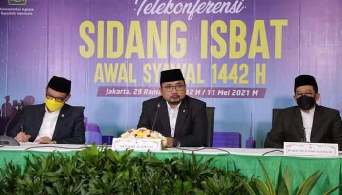 Pemerintah Tetapkan 1 Syawal 1442 H Jatuh pada 13 Mei 2021