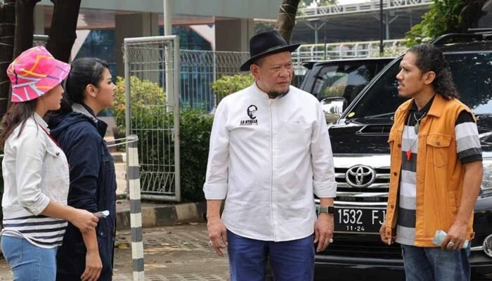 Saat Bang LaNyalla ‘Sowan’ ke Pasar Makmur di Sinetron Amanah Wali