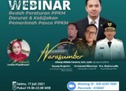 Sahabat Desa Jepara Gandeng IPDA Gelar Webinar Kupas Tuntas Kebijakan Pemerintah dalam Penanganan Covid-19