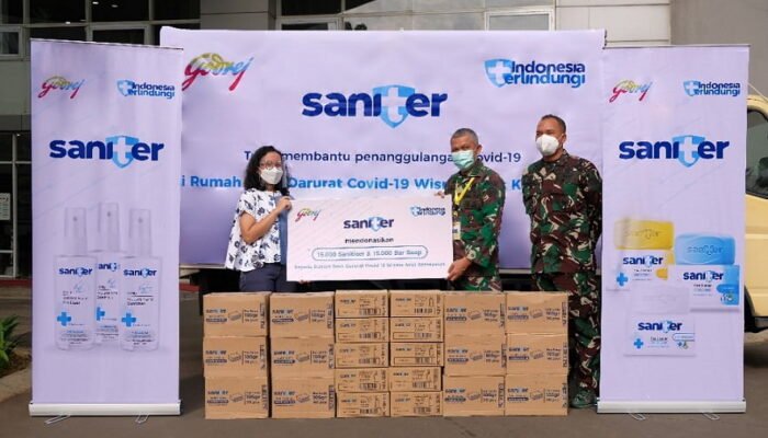 Godrej Indonesia Donasikan 30.000 Produk Saniter Kepada Rumah Sakit Darurat Covid-19 Wisma Atlet Kemayoran