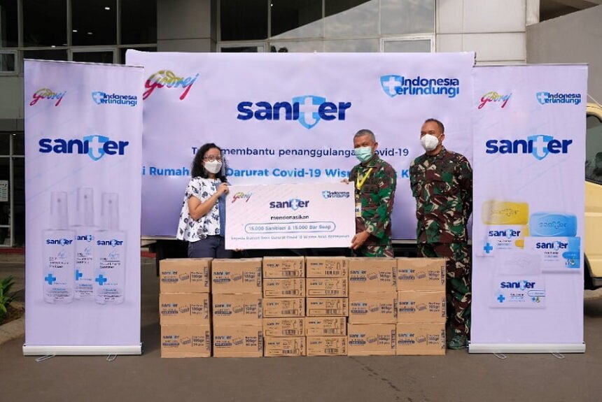 Godrej Indonesia Donasikan 30.000 Produk Saniter Kepada Rumah Sakit Darurat Covid-19 Wisma Atlet Kemayoran