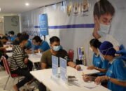 Ratusan Buruh dan Karyawan Ikuti Vaksinasi Gotong Royong di SMC RS Telogorejo