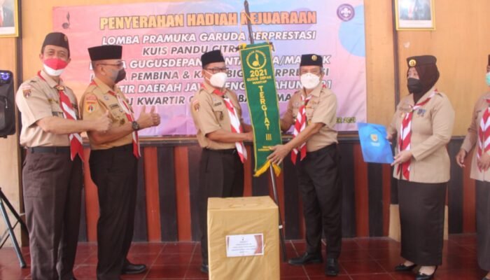 SMAN Ajibarang Menjadi Gugus Depan Mantap Tingkat Kwarda Jateng