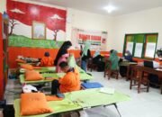 Puluhan Warga Ikuti Donor Darah Yang Digelar SD NU Master Sokaraja